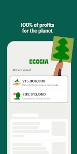 Ecosia: Browse to plant trees. 5