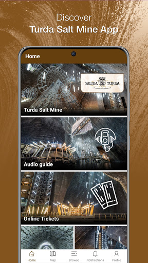Android application Salina Turda App screenshort