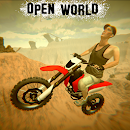 motor dirt bike : mountain racer open world icon