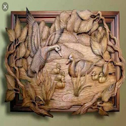 Wood Carving Craft Art