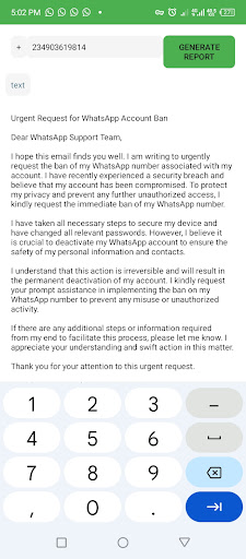 WhatsApp Unbanned