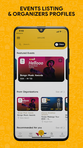 Android application Tukiio screenshort