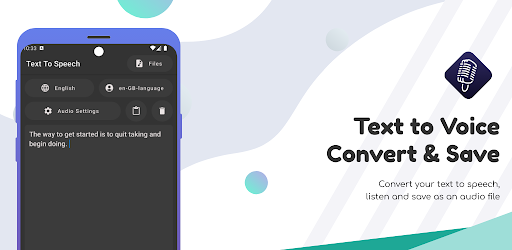 Text to Voice - Convert & Save