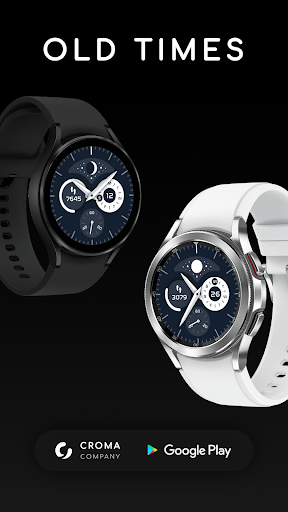 Android application Old Times for Wear OS screenshort