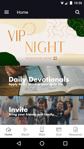 Android application Sagebrush.Church screenshort