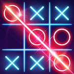 Cover Image of Download Tic Tac Toe 2 Player:Glow XOXO 1.131 APK