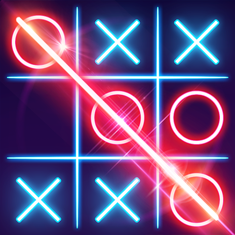 How to Download Tic Tac Toe 2 Player: Glow XOXO for PC (Without Play Store)