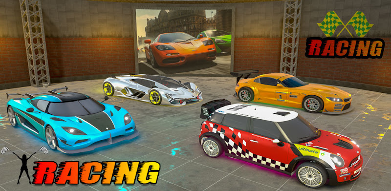 Car Race - Superhero Car Games
