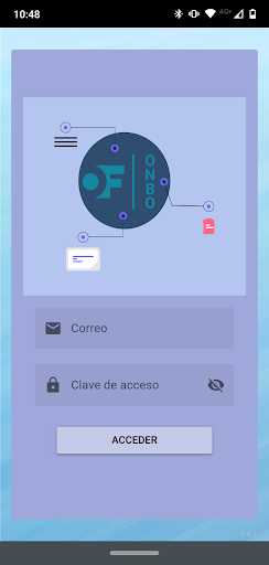 Android application OpenFIN Onboarding screenshort