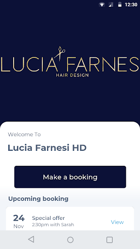 Android application Lucia Farnesi HD screenshort