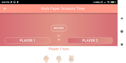 Rock Paper Scissors Screen 2