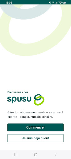 Aperçu de l'application