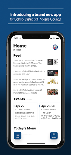 Android application School District Pickens County screenshort