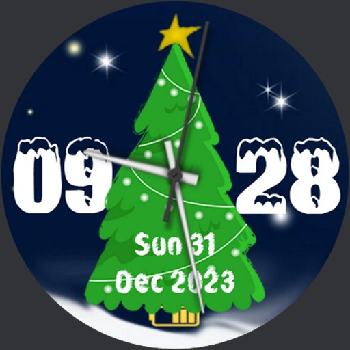 ChristmasTree Watchface AKM