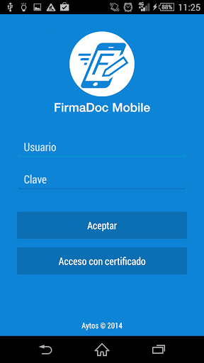 Android application FirmaDoc Mobile screenshort