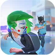 Joker Clown Endless Run: Escape Bat Police Man