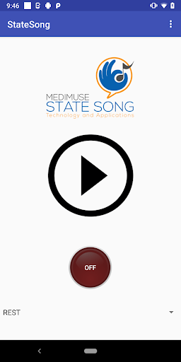 Android application StateSong by Medimuse (TM) screenshort