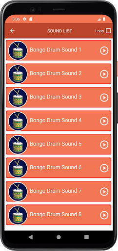 Bongo Drum Sounds Screen 3