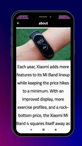 mi band 4 user guide Screen 3