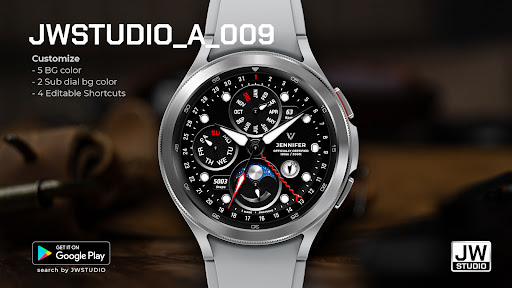 Android application JWSTUDIO_A_009 watchface screenshort
