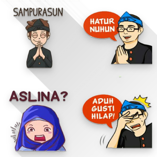 Stiker Sunda Lucu WAStickerApps دانلود در ویندوز