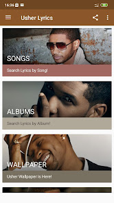 Screenshot 2 Usher Lyrics android