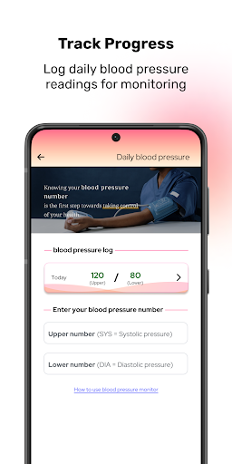 Android application Oben Health screenshort