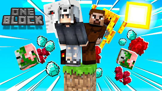 ONE BLOCK for Minecraft PE Apk Download 2