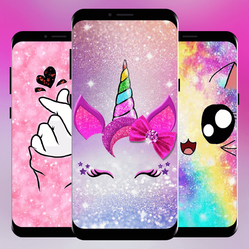 Live Glitter Girly Wallpaper  Icon