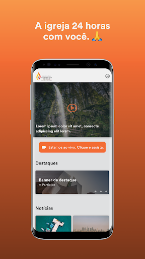 Android application Assembleia de Deus M Fraternal screenshort