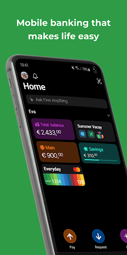 Screenshot of bunq