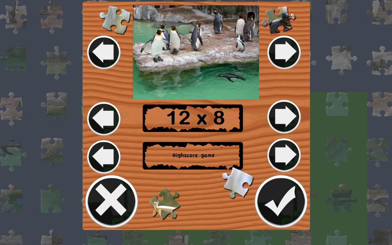 Android application Puzzle Zoo screenshort