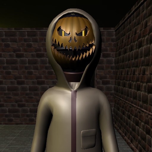 Scary Christmas Pumpkin 3D logo