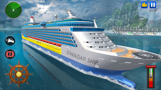 Real Cruise Ship Driving Simul v3.0 MOD (Unlimited Money) APK
