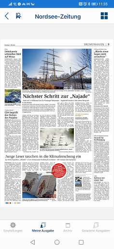 NORDSEE-ZEITUNG Screen 3