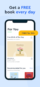 Captura de Pantalla 12 Blinkist: Audiolibro y Podcast android