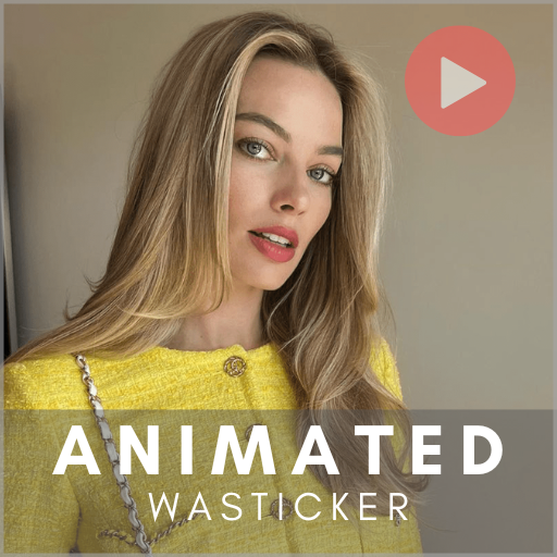 Margot Robbie GIF WAStickers for  Android – Latest Version & Features app icon