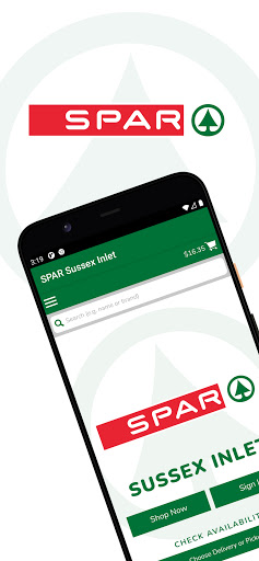 Android application SPAR screenshort
