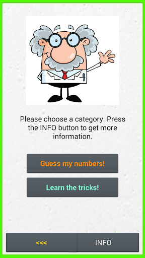 Professor MindReader Screen 3