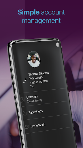 Android application Palm Ride Driver screenshort