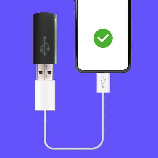 OTG USB Connector Logo