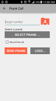screenshot of Prank Call