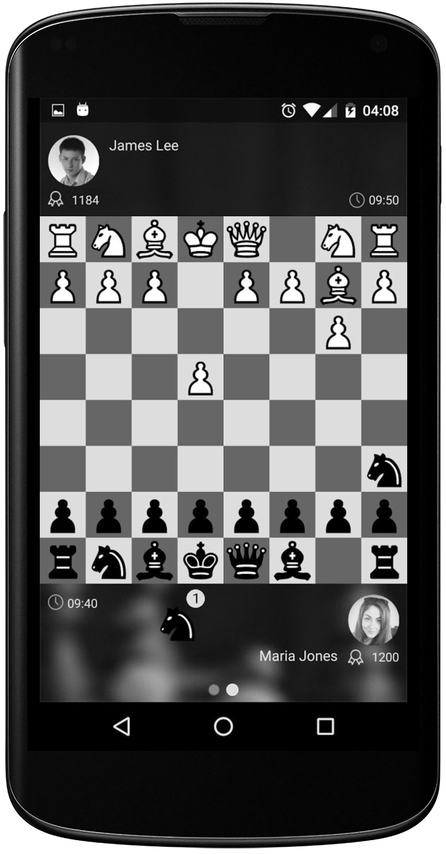 Android application TeamChess screenshort