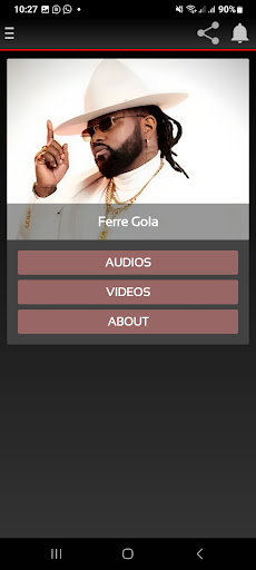 Ferre Gola Songs Screen 3