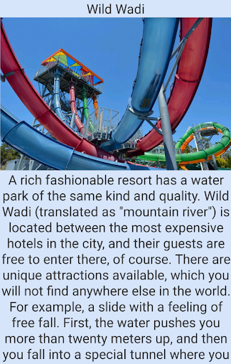 Aqua parks of world