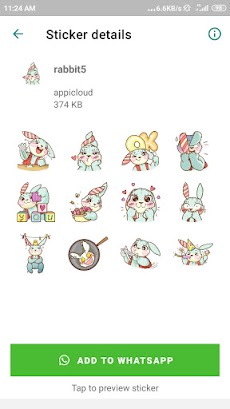 Stickers Hares WAStickerのおすすめ画像3