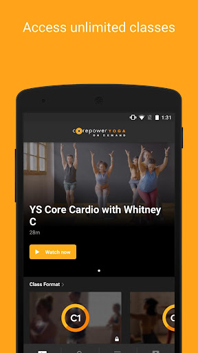CorePower Yoga On Demand Screenshot 2 - AppWisp.com