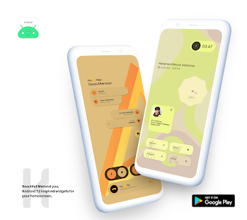 Android 12 Widget Pack for KWGT v7.0 APK Paid