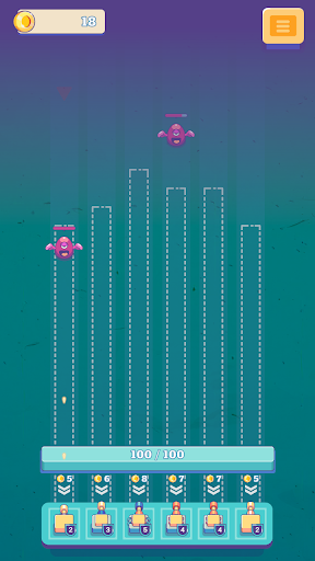 Android application Wall Defence screenshort