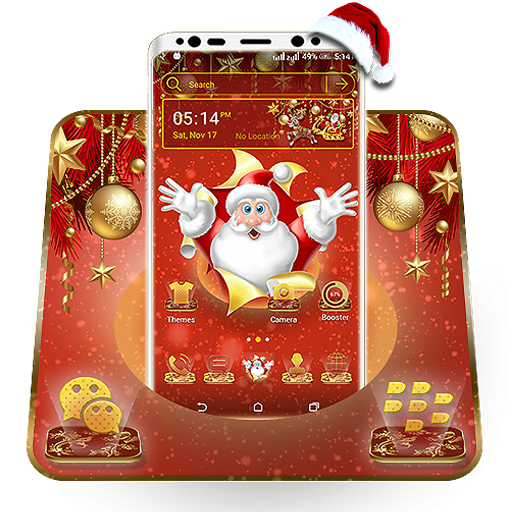 Christmas Santa Launcher Theme  Icon